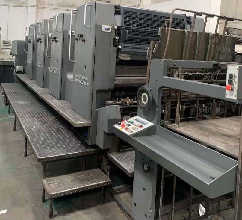 Heidelberg SM 102 V 4 color 28x40 size Offset Printing Machine Khushi